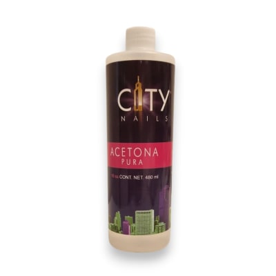 Acetona pura City Nails 480 ml1