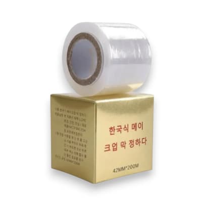 Papel film plástico para cejas y pestañas1