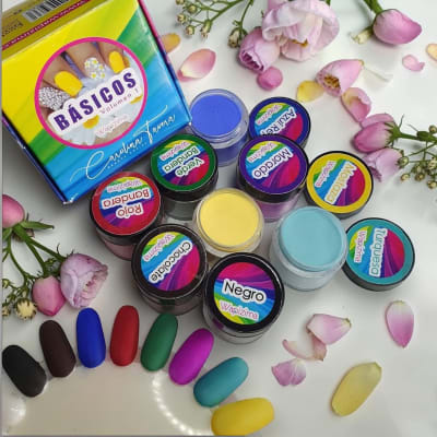Colección de acrílicos Básicos Volumen 1 Wapizima 8 piezas1
