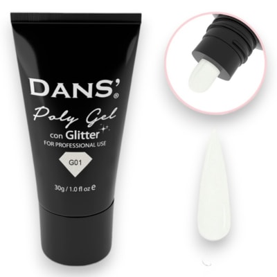 Polygel Dans Glitter 01 30 gramos1