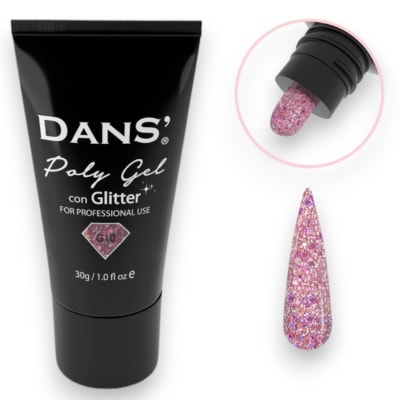 Polygel Dans Glitter 10 30 gramos1