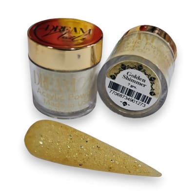Acrílico Dream Nails Golden Shimmer 7 gramos1