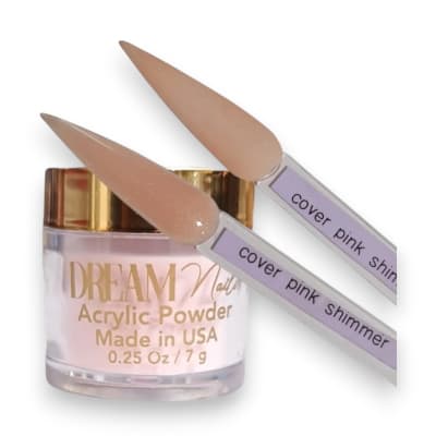 Acrílico Dream Nails Cover Pink Shimmer1