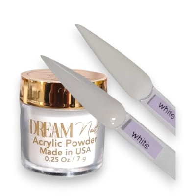 Acrílico Dream Nails White1