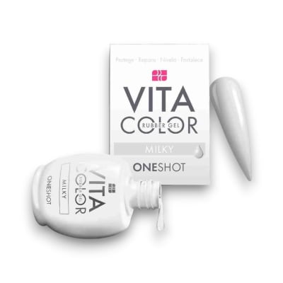 Base rubber Vita Color milky Nail Factory 15 ml1