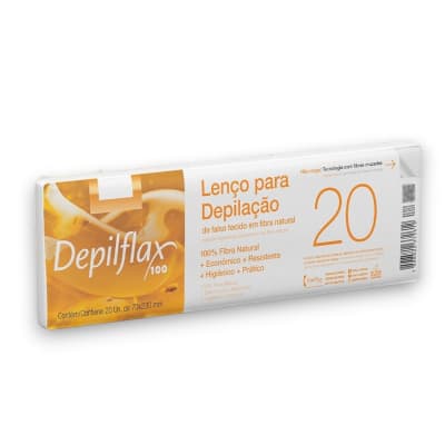 Bandas depilatorias Depilflax 20 Unidades1