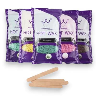 Cera depilatoria Hot Wax 500 gramos1