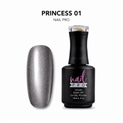 Esmalte Permanente Ojo de Gato Princess 01 Nail Pro 15 ml