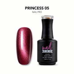 Esmalte Permanente Ojo de Gato Princess 05 Nail Pro 15 ml