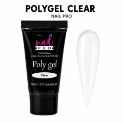 Polygel Transparente Nail Pro 30 gramos