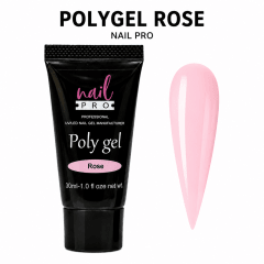 Polygel Rose Nail Pro 30 gramos