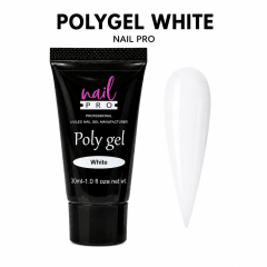 Polygel Blanco Nail Pro 30 gramos
