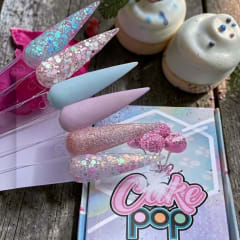 Colección de acrílicos Cake Pop Wapizima 6 piezas