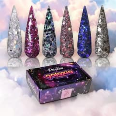 Colección de acrílicos Galaxia Wapizima 6 piezas