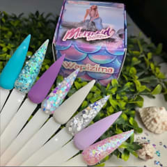 Colección de acrílicos Mermaid Wapizima 8 piezas