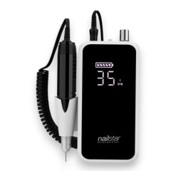 Torno inálambrico Negro Nailstar 35.000 RPM
