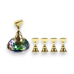 Posa Tips con imán y base con forma de diamante