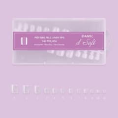 Tips Soft Gel Dans Pedi Nail Full 240 piezas