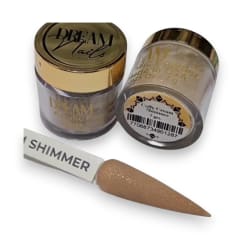 Acrílico Dream Nails Coffe Cream Shimmer 7 gramos