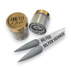 Acrílico Dream Nails Silver Shimmer 7 gramos