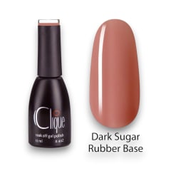 Base rubber dark sugar Clique 12 ml