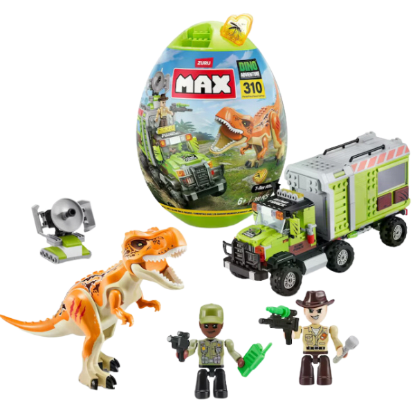 Zuru Huevo Set 304 Bloques Max Dino Adventure Paper Mill