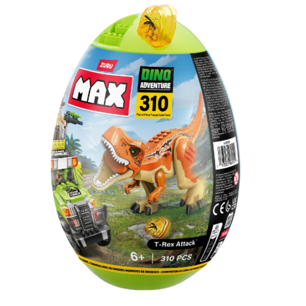 Zuru Huevo Set 304 Bloques Max Dino Adventure Paper Mill