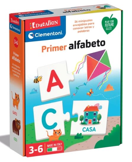 Clementoni Taktile Buchstaben - Lernspiel Ab 4 Jahren