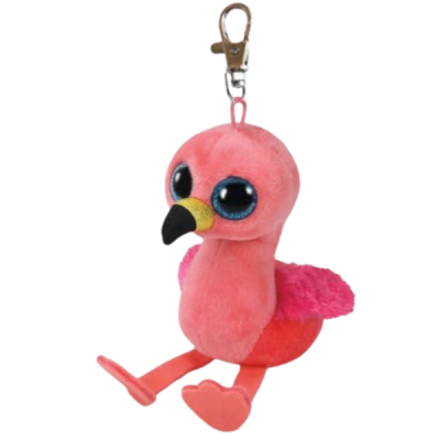 Ty Llavero Beanie Boss Flamingo Gilda 352103