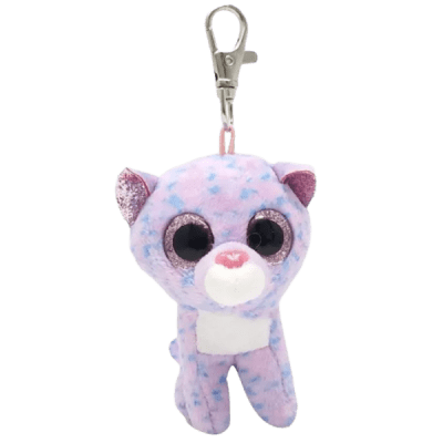 Ty Llavero Beanie Boos Cassidy Gato Lavanda 35244