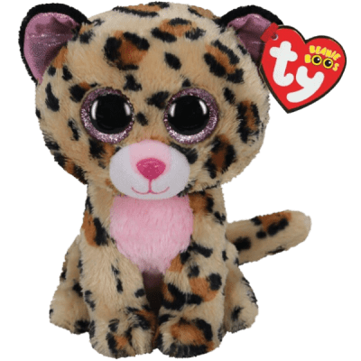 Ty Peluche Beanie Boos Livvie Leopardo 363671