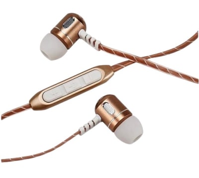Altec Lansing Audífono In-Ear Bluetooth Metálicos Gold
