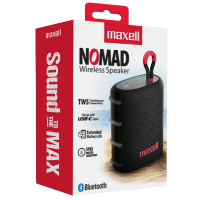 Maxell Parlante Bluetooth Nomad Negro2