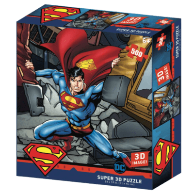 Prime 3D Puzzle DC Superman 500 Piezas