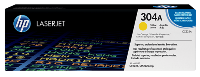 Hewlett Packard CC532A Yellow 304A