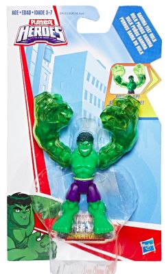 Hasbro Super Hero Adventures Figura Hulk Puños B2044 Hasbro Super Hero Adventures Figura Hulk Puños B2044