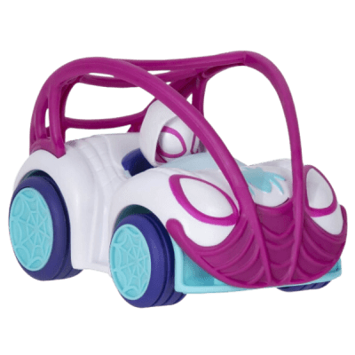 Marvel Spidey Amazing Friends carro Rotatorio Ghost-Spider1