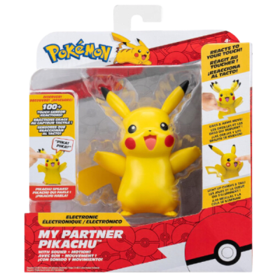 Jazwares Pokemon Pikachu Electrónico Sonido y Movimiento1