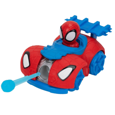 Marvel Spidey Amazing Friends Vehículo Lanza Dardos Spidey