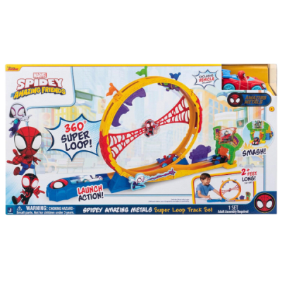 Marvel Spidey Amazing Friends Pista Super Loop Spidey