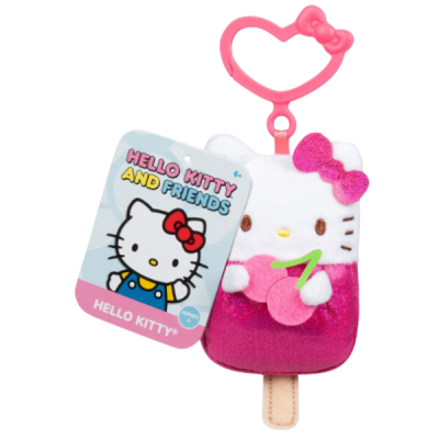 Jazwares Hello Kitty And Friends Peluche C/Clip Hello Kitty