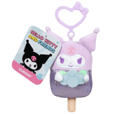 Jazwares Hello Kitty And Friends Peluche C/Clip Kuromi2