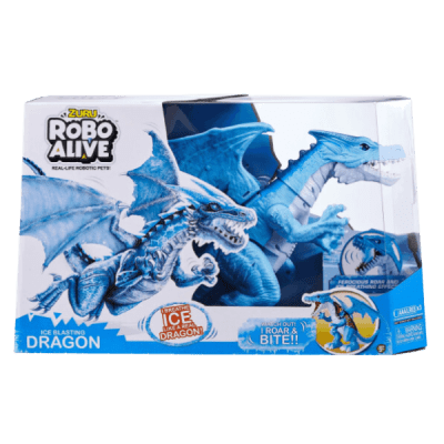 Zuru Robo Alive Dragón Explosión de Hielo