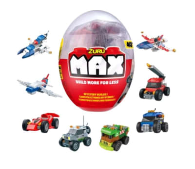 Zuru Max Build More 40+ Piezas ¡Construcciones Misteriosas!