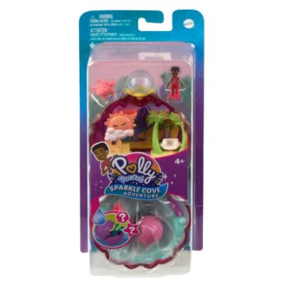 Mattel Polly Pocket Sparkle Cove Adventure Conchita y Figura Niño1