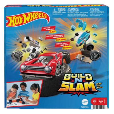 Mattel Games Hot Wheels Build n Slam