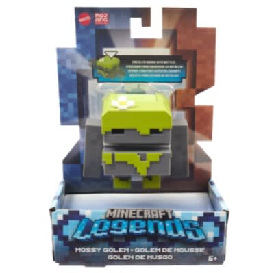 Mattel Minecraft Legends Figura Fidget 8cm Golem de Musgo