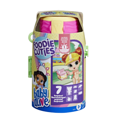 Hasbro Baby Alive Foodie Cuties 7 Sorpresas!
