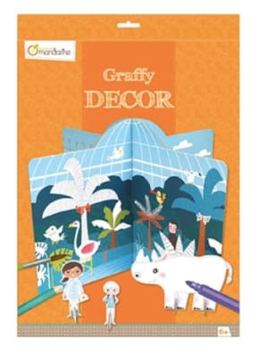 Avenue Mandarine Graffy Decor Zoo