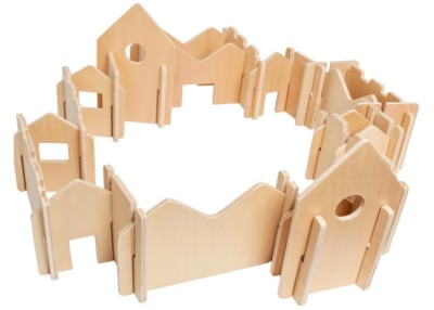 Woodis Set Constructor Madera 28 Piezas 
